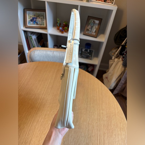 Hardy Amies White Shoulder Bag - Picture 8 of 9